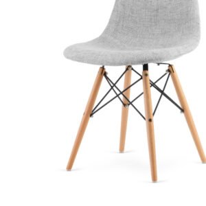 Gray Cotton Fit Chair - Image 5