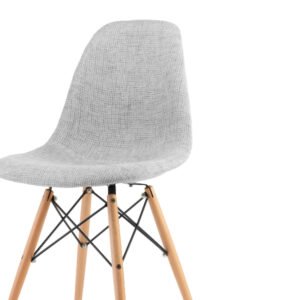Gray Cotton Fit Chair - Image 6